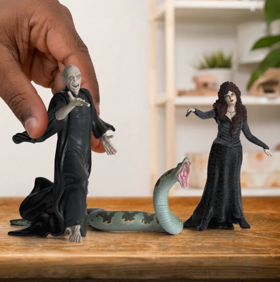 Schleich 42684 Lord Voldemort, Nagini &amp; Bellatrix Lestrange