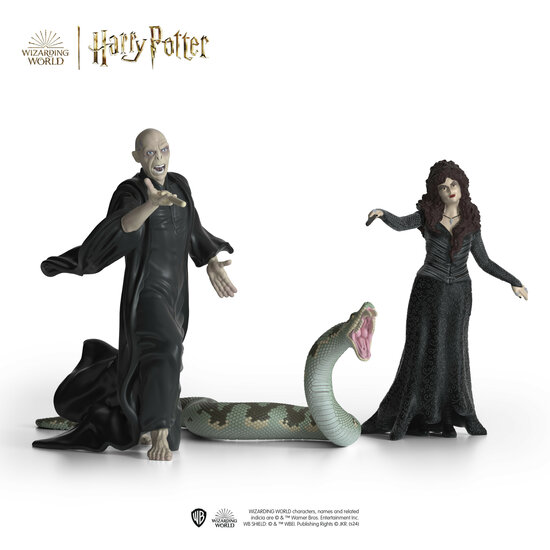 Schleich 42684 Lord Voldemort, Nagini &amp; Bellatrix Lestrange