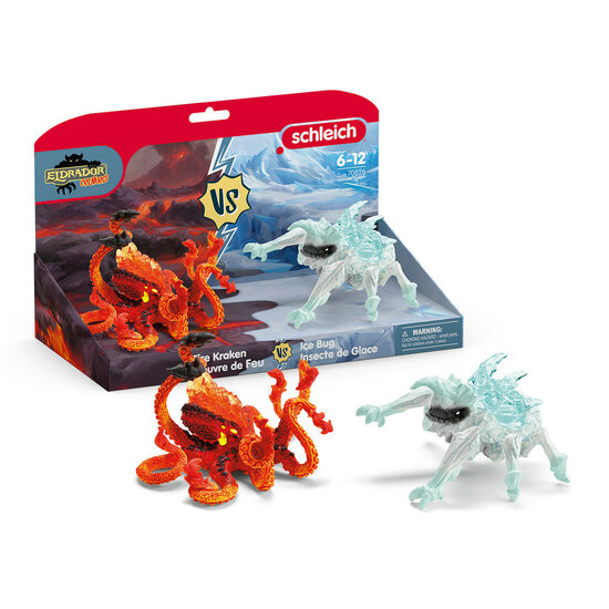 Schleich 70826 IJskever versus vuuroctopus