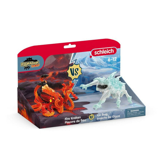 Schleich 70826 IJskever versus vuuroctopus