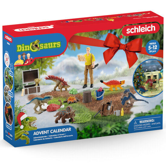 Schleich 98984 Adventskalender Dinosaurus 2023