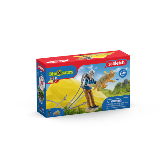 Schleich 41471 Dino parachute-reddingsbrigade