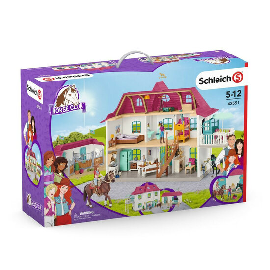 Schleich 42551 Lakeside Paardenboerderij (Grote manege met woonhuis en stal)