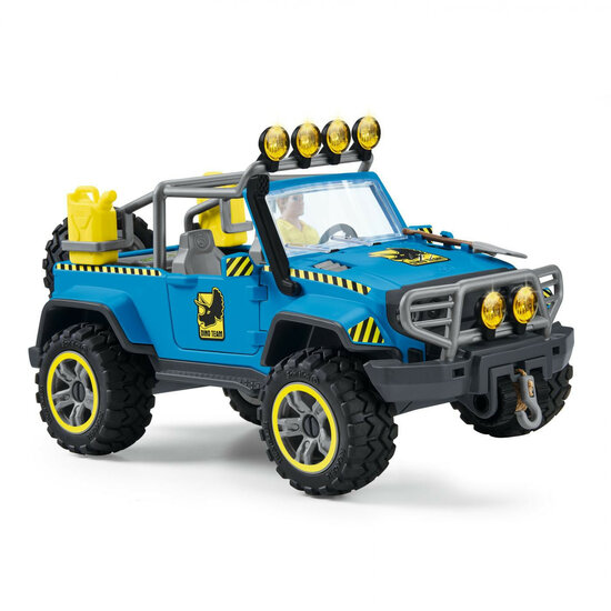 Schleich 41464 Terreinwagen met Dino buitenpost