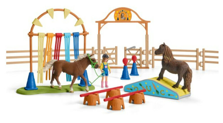 Schleich 42481 Pony behendigheidstraining