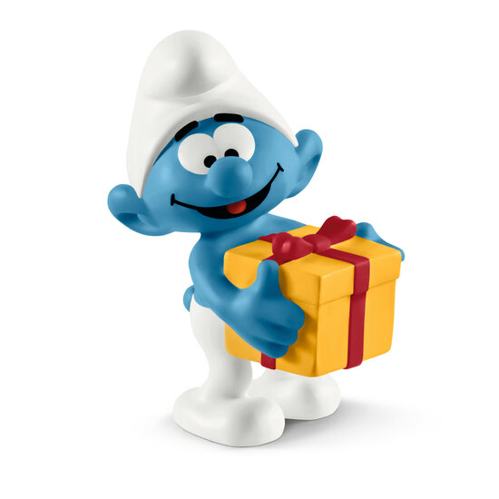 Schleich 20816 Smurf met Cadeau