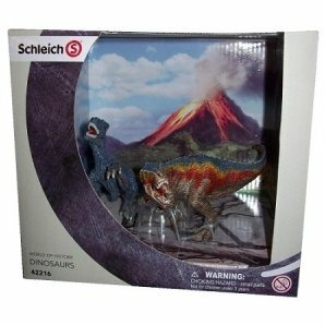 Schleich 42216 T- Rex en Velocirapter klein