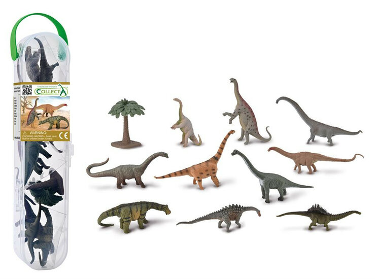 Collecta A1213 Mini Dinosaurussen Sauropoda (11 stuks)