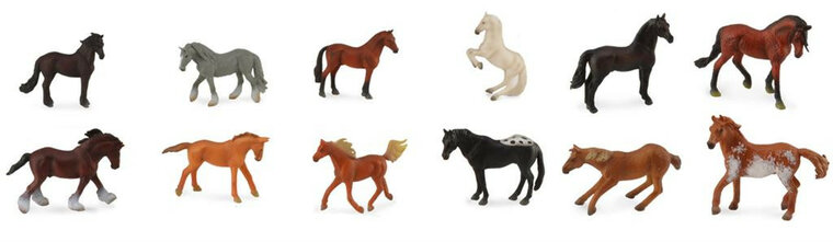 CollectA A1109 Mini Paarden Set (12 stuks)