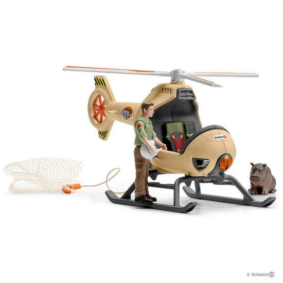 Schleich 42476 Helikopter dierenredding