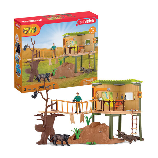 Schleich 42594 Wild Life Ranger Adventure Station