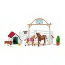 Schleich 42458 Hanna`s Paarden gasten verblijf met hondenhok