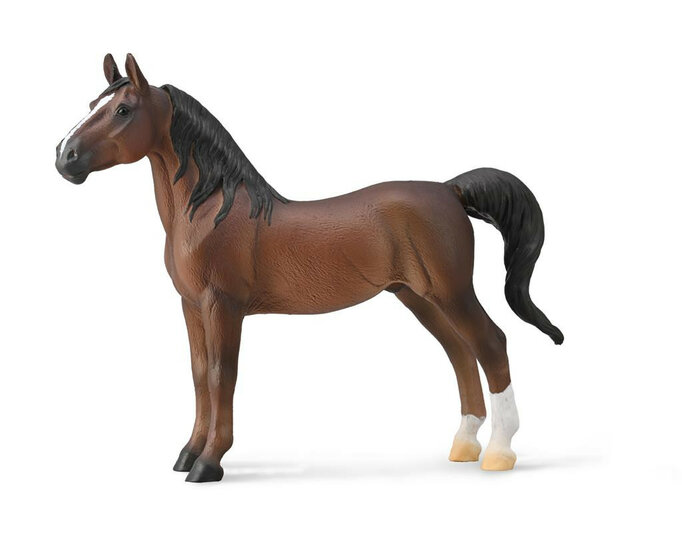 Collecta 88954 Amerikaanse Saddlebred Hengst Kastanjebruin