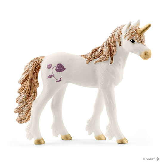 Schleich 42445 Glinsterend bloemenhuis met eenhoorns, meer en stal