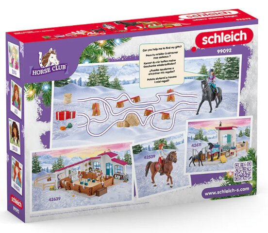 Schleich 99092 Adventskalender Horse Club 2024 (Paarden)