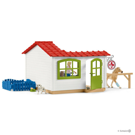 Schleich 42502 Dierenkliniek voor huisdieren