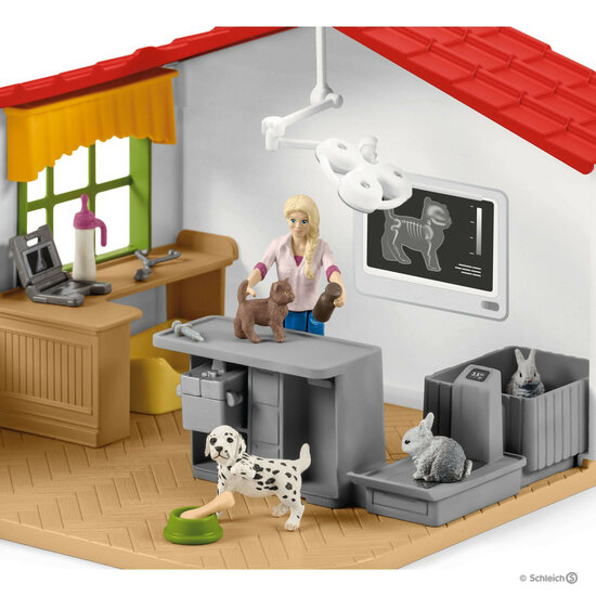 Schleich 42502 Dierenkliniek voor huisdieren