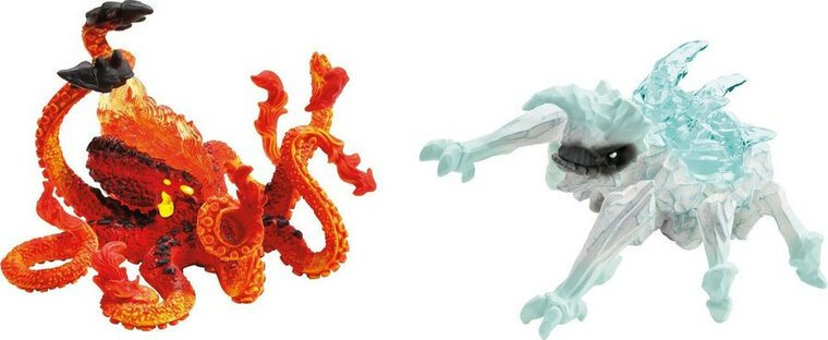 Schleich 70826 IJskever versus vuuroctopus