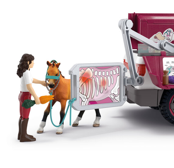 Schleich 42704 Mobiele dierenarts met aanhanger