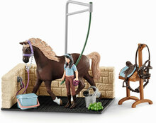 Schleich 42438 Paarden Wasbox met Emily &amp; Luna