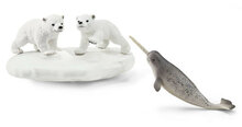 Schleich 42531 Ijsberen set met narwal