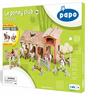 Papo 80313 Ponyclub set Inclusief 2 paarden &amp; 2 ruiters