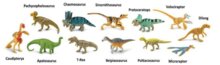 Safari 681904 Mini gevederde Dino set (12 stuks)