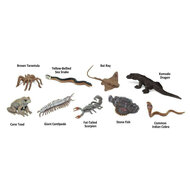 Safari 679504 Mini Giftige dieren Set (9 stuks)