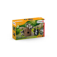 Schleich 42532 Nootachtige kattenkwaad (Wasberen &amp; Stinkdieren set)