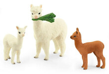 Schleich 42544 Alpacafamilie