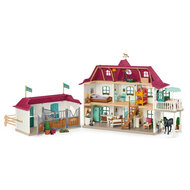 Schleich 42551 Lakeside Paardenboerderij (Grote manege met woonhuis en stal)