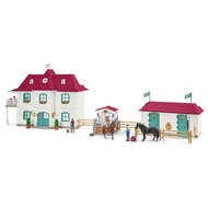 Schleich 42551 Lakeside Paardenboerderij (Grote manege met woonhuis en stal)