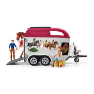 Schleich 42535 Paarden Avontuur met Auto en Trailer