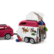 Schleich 42535 Paarden Avontuur met Auto en Trailer