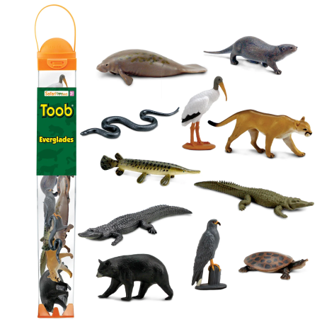 Safari 103648 Mini Everglades Florida Toob (11 pieces)