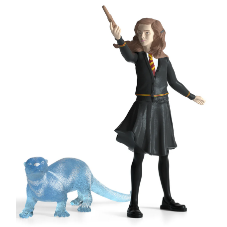 Schleich 42681 Hermelien Griffel & Patronus